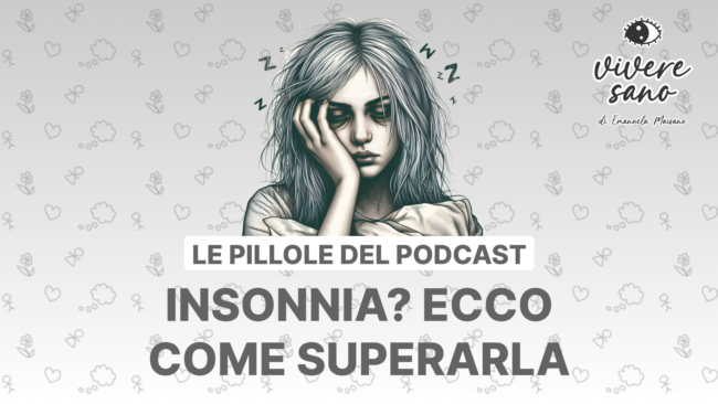 s01e12 Vivere Sano Copertina Youtube Insonnia Maric